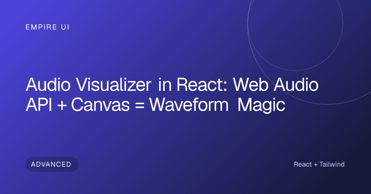 Colorful audio waveform visualization glowing on dark background