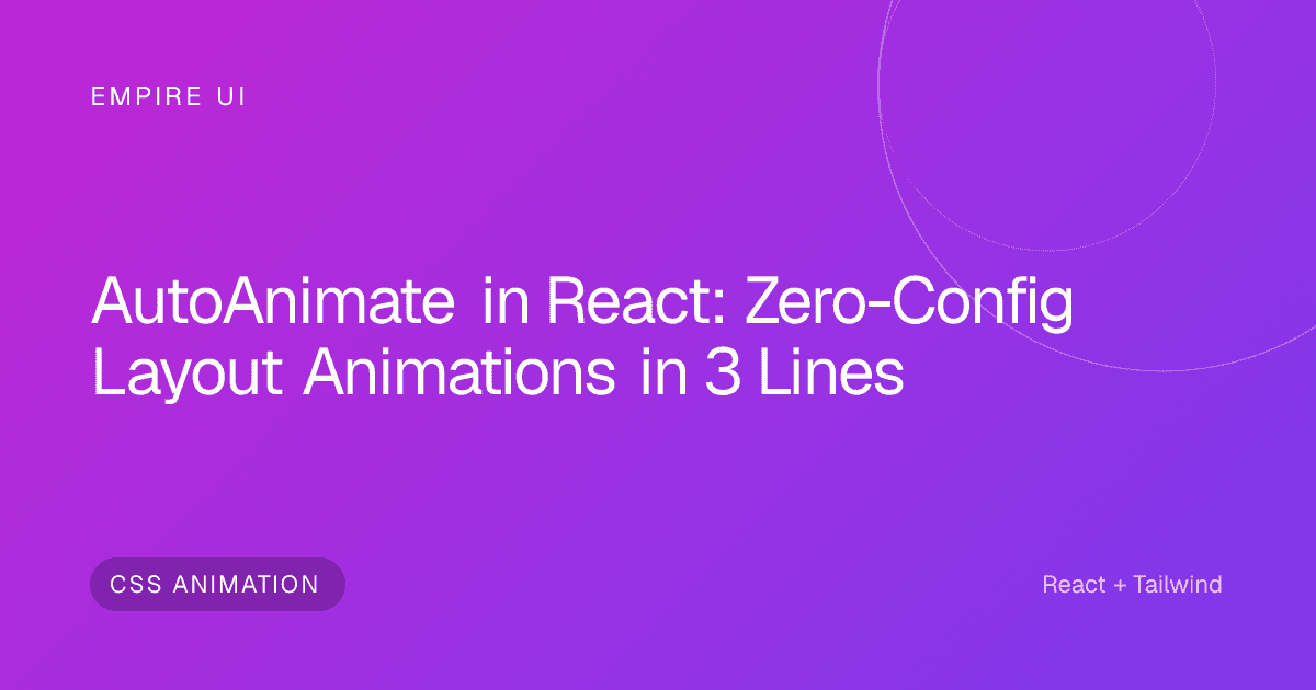 Colorful animated UI elements transitioning smoothly on a dark screen