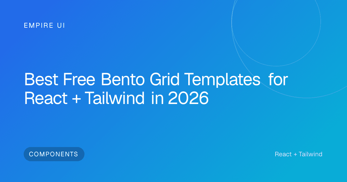 bento grid layout design templates