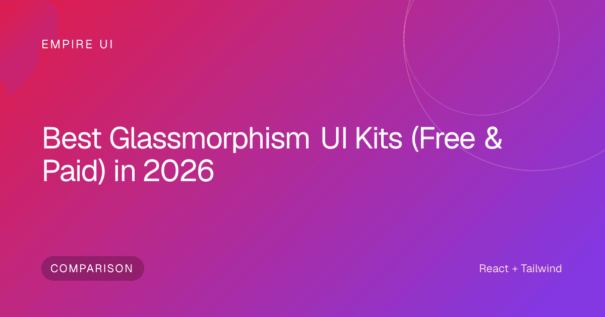 developer laptop screen showing glassmorphism UI components abstract gradient