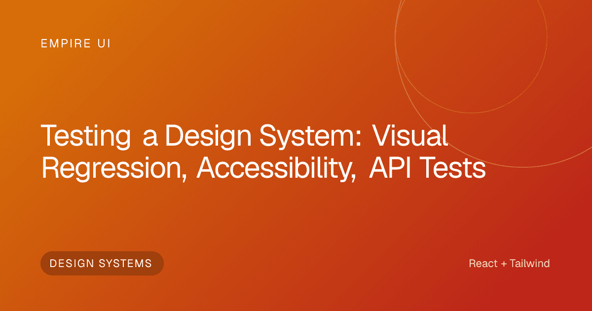 Developer writing component tests for a design system on laptop