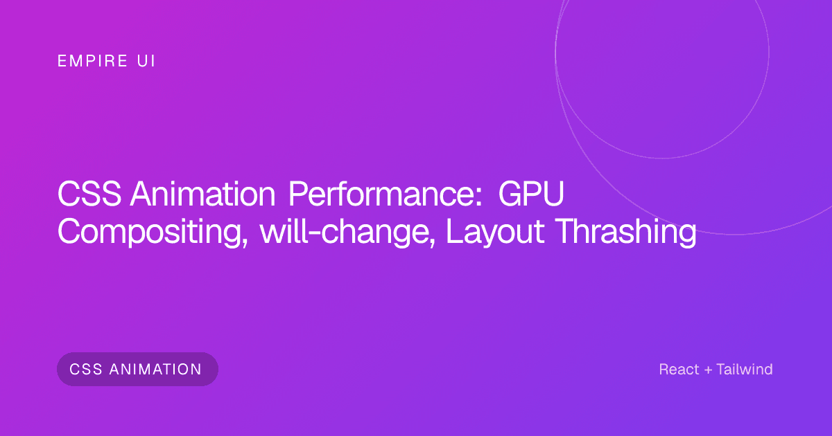 GPU performance graph with colorful animation frames on dark screen