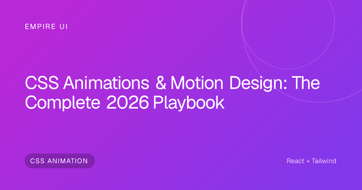 CSS animation keyframe diagram with timing curves and motion paths on a dark background