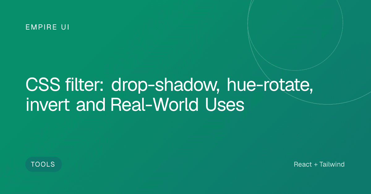 Colorful abstract light trails showing CSS visual filter effects