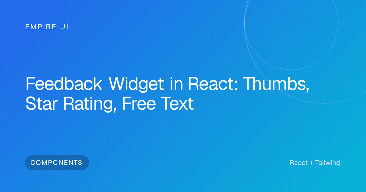 Developer writing React feedback widget code on laptop screen