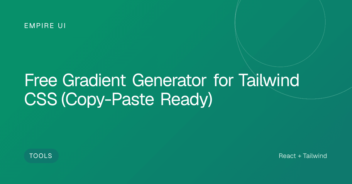 CSS gradient generator tool
