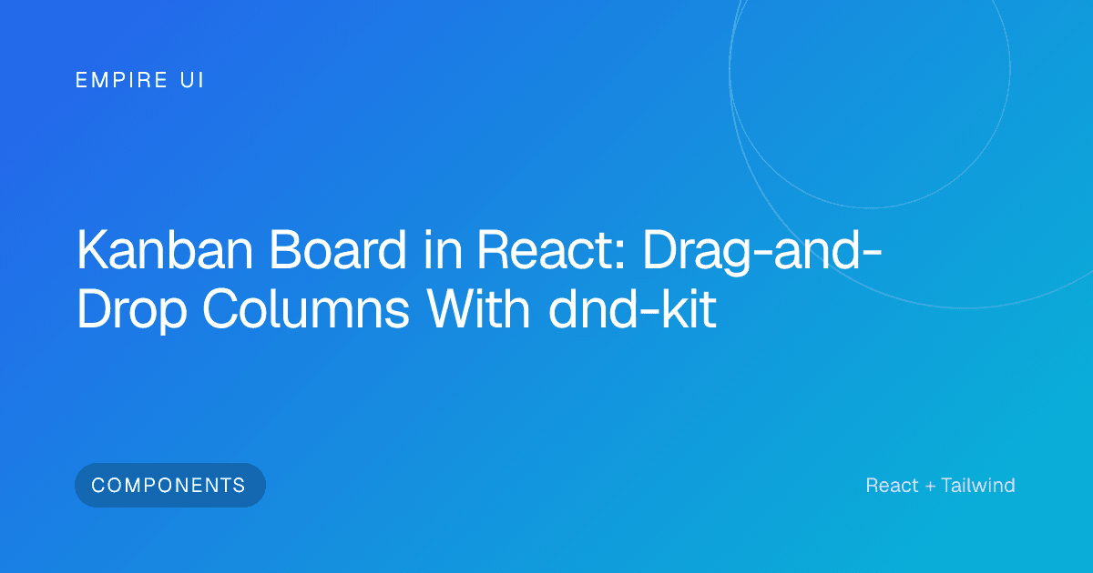 Developer coding a kanban task board on a laptop screen