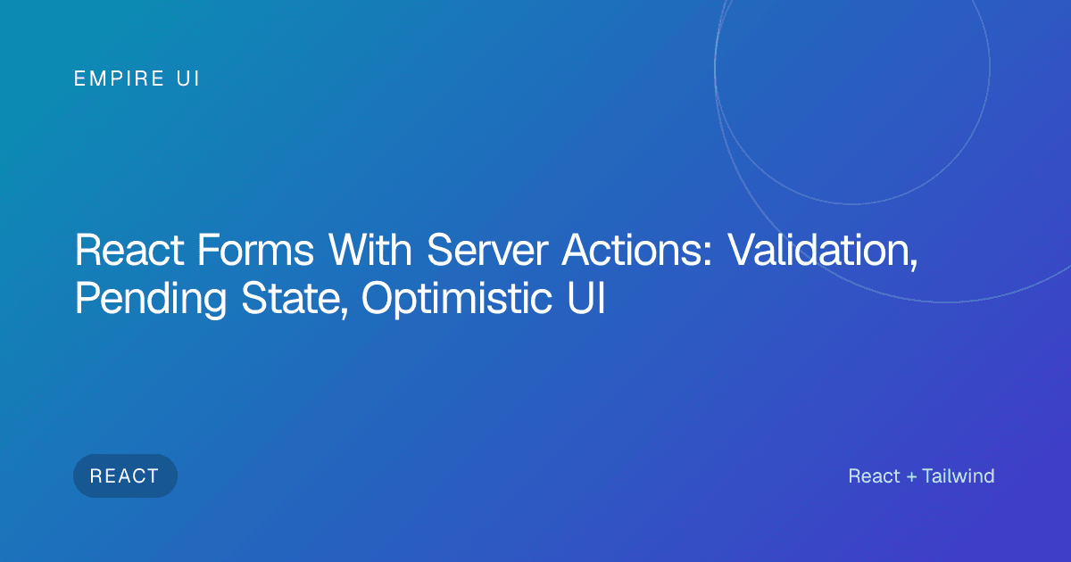 Developer writing React form code with server actions on screen