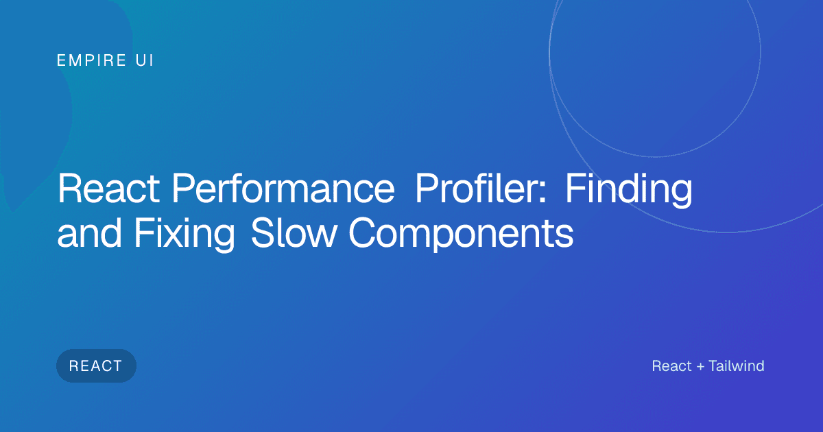developer debugging React performance on a laptop screen