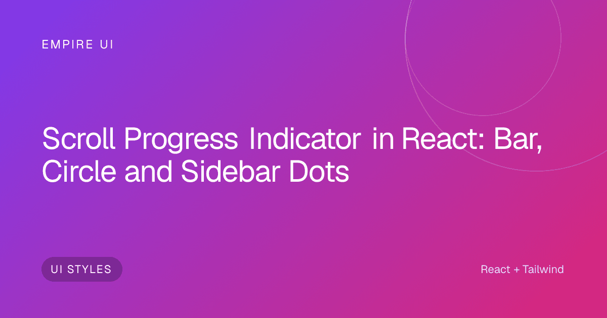 colorful abstract gradient bar representing scroll progress indicator