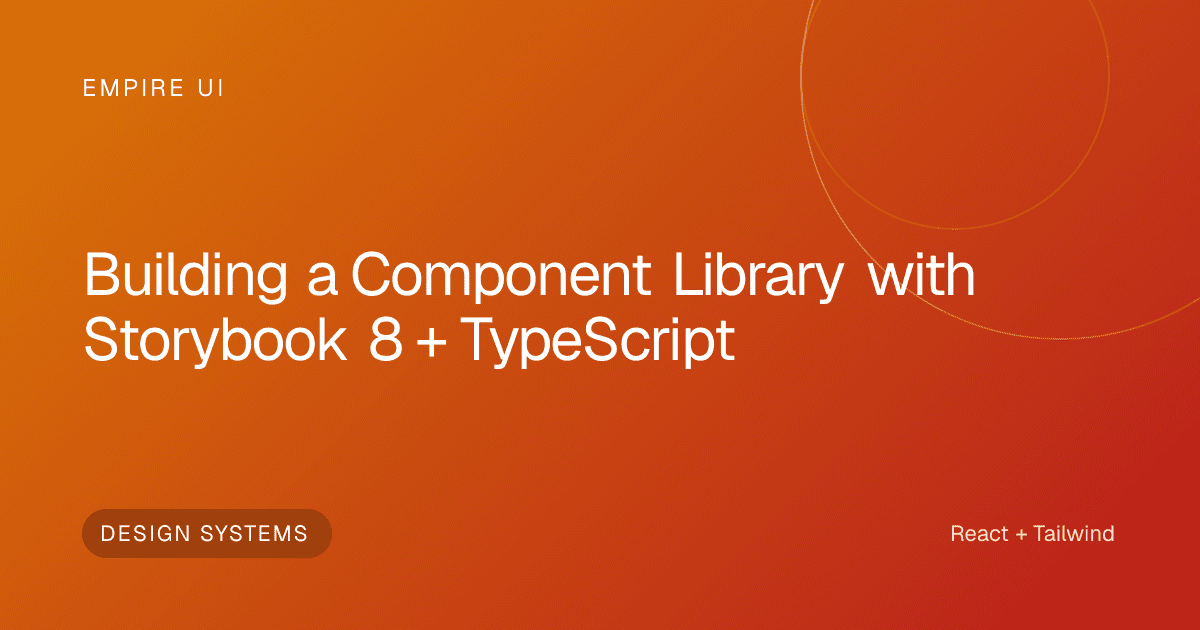 Developer working on a React component library with TypeScript in VS Code