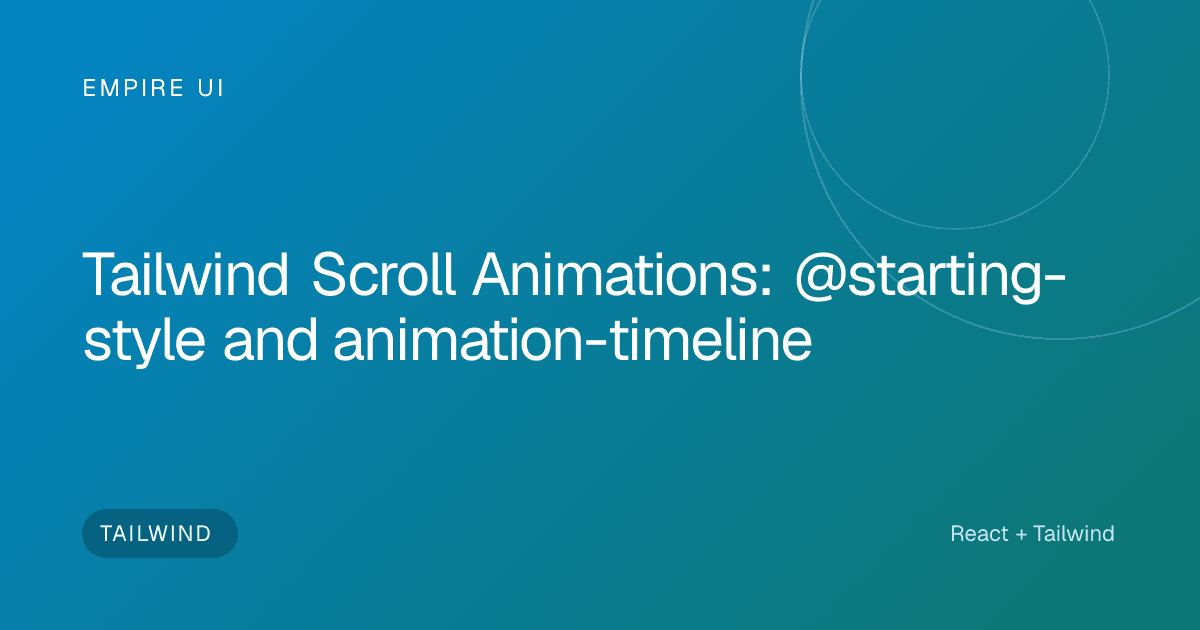 Code editor showing CSS animation-timeline scroll properties on dark screen