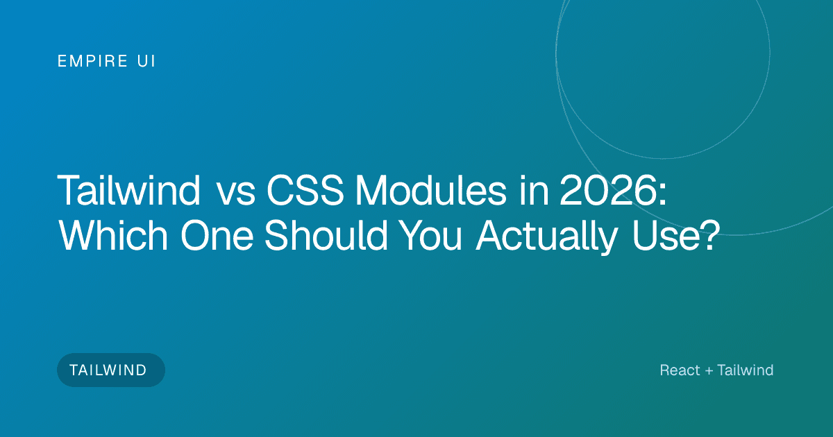 Code editor showing CSS and Tailwind utility classes side by side