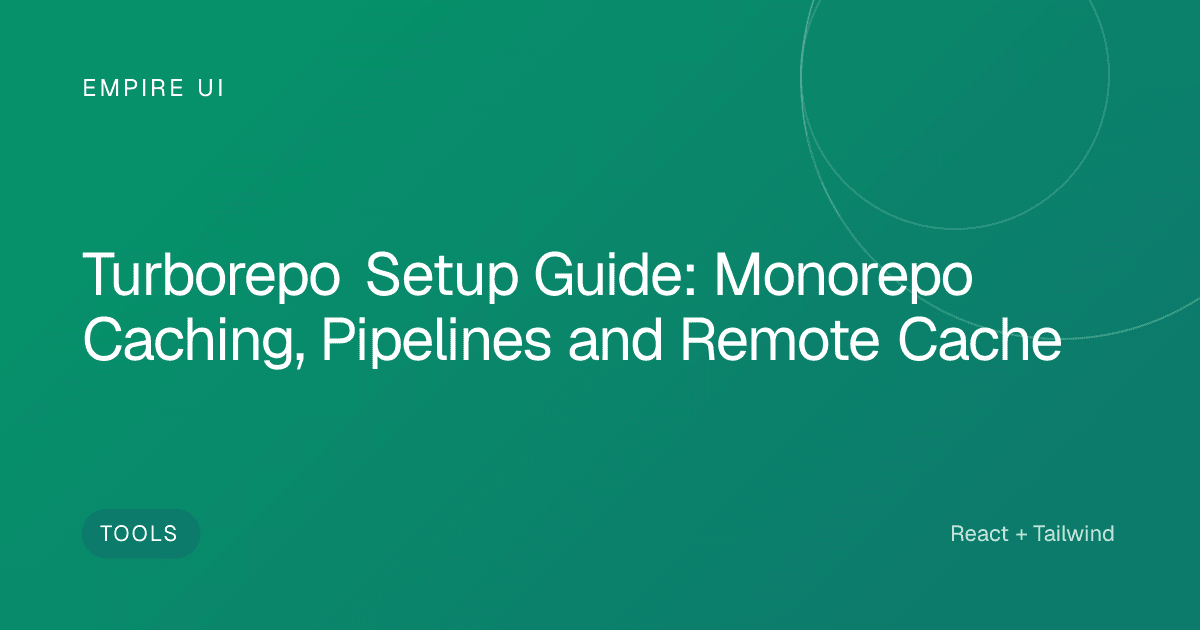abstract geometric pipeline build cache monorepo architecture diagram