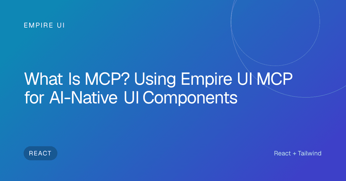 MCP UI AI agents interface